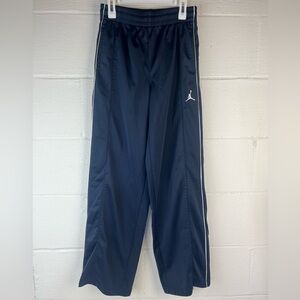 Jordan Navy Track Pants, L (16-18)